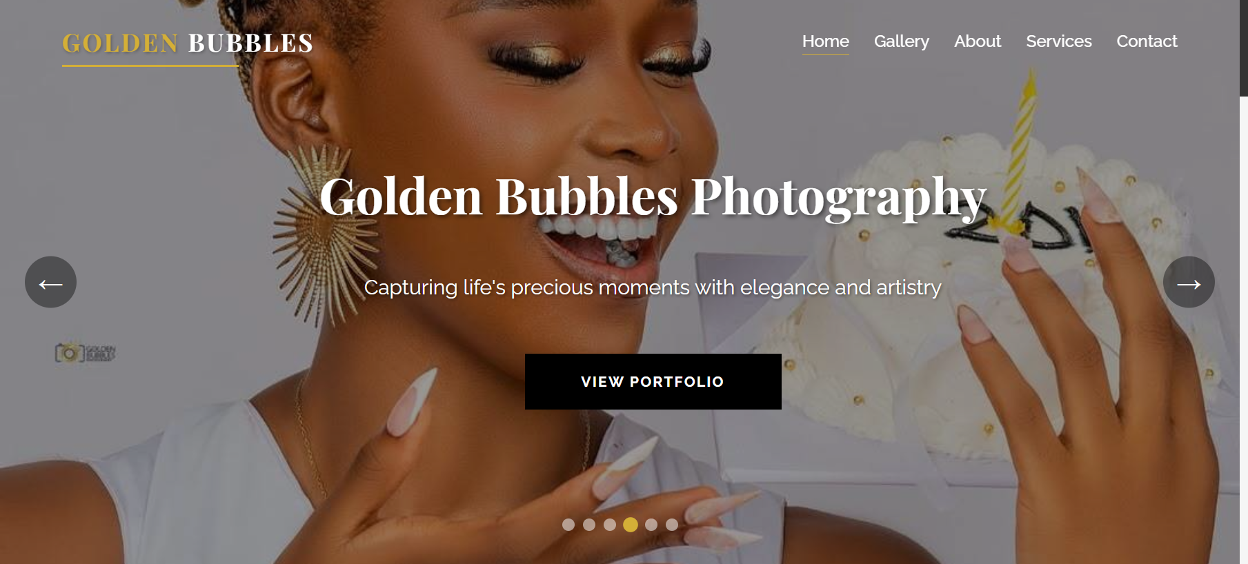 Golden Bubbles